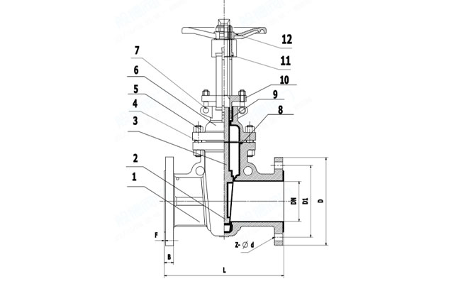 襯氟閘閥Z41F46-16C