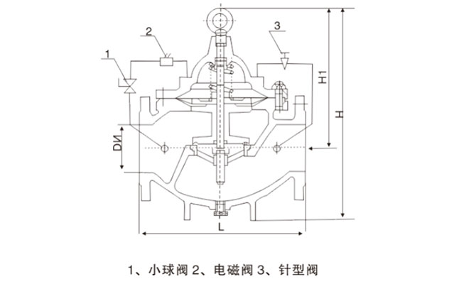 600X電動水力控制閥